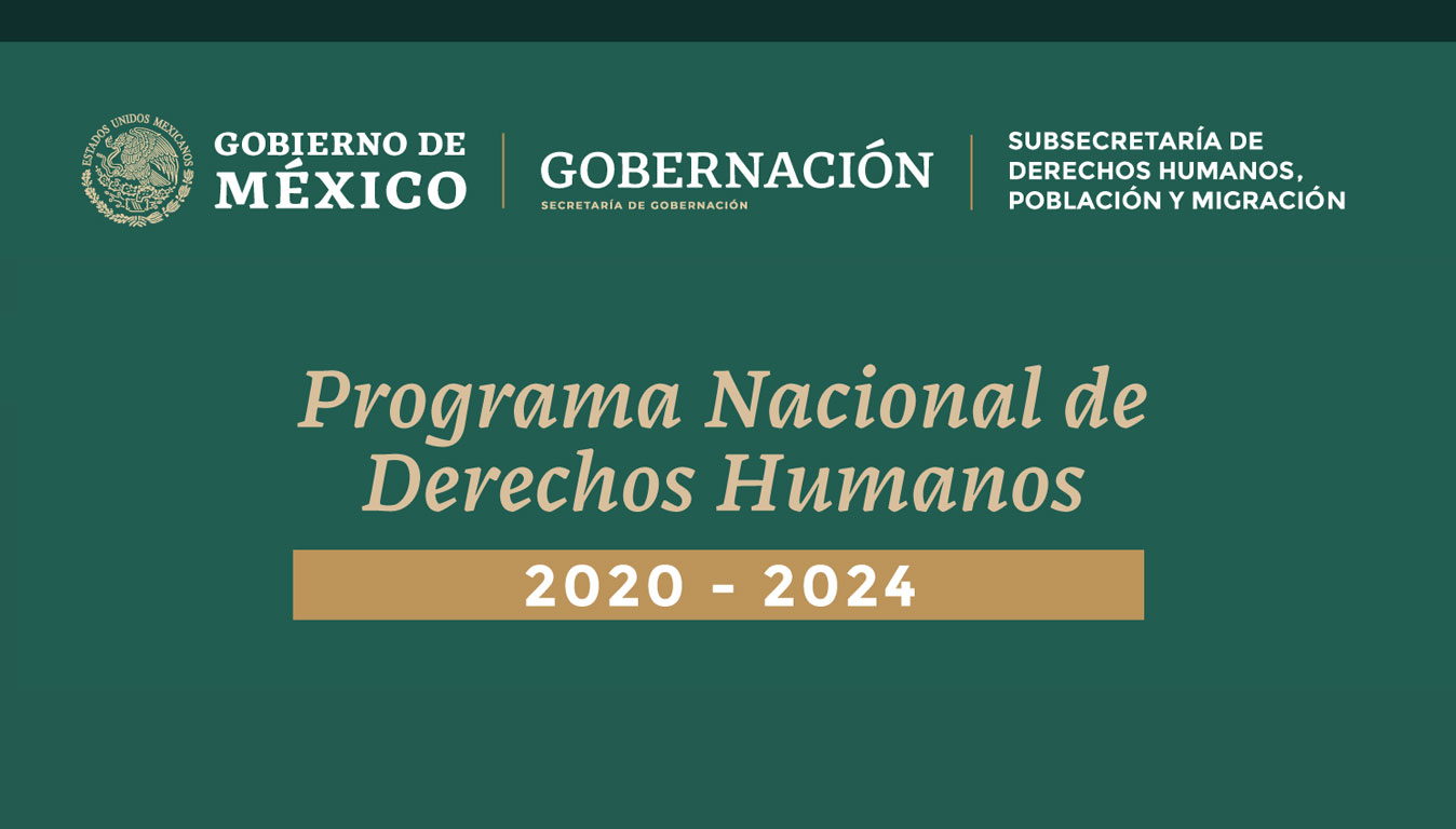 Presentacin del Programa Nacional de Derechos Humanos